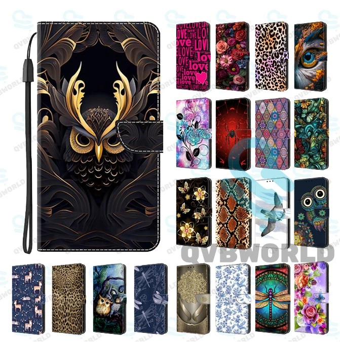 Custodia Portafoglio In Pelle Per LG K22 Plus | Con Slot Carte E Supporto | Flip Magnetica, Blu - 6