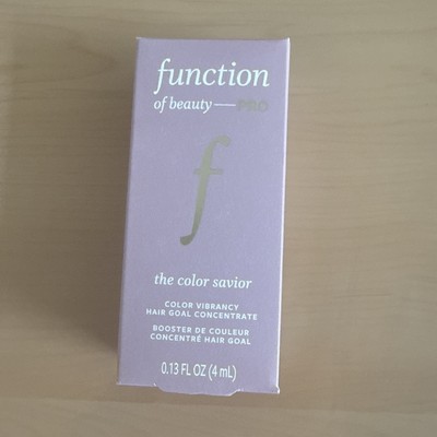 Function of Beauty PRO The Color Savior Hair Goal Concentrate 0.13oz Each