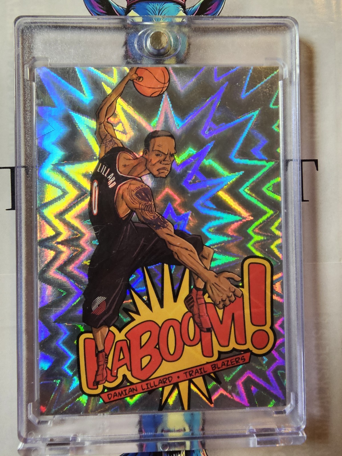 2013-14 Panini Innovation KABOOM!  Damian Lillard Trail Blazers SSP Case Hit VG 