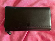 Vintage Black Leather Coach Wallet