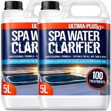 Ultima Plus Hot Tub Spa Water Clarifier Clears Cloudy Dull Water 10L