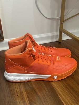 Adidas D Rose 773 Basketball Shoe Sneakers Orange Size 20 New Without box  F37115
