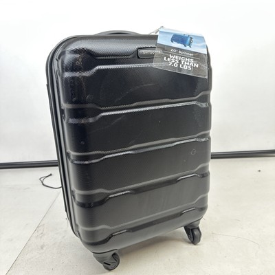 Samsonite Omni Expandable Hardside 20 inch Luggage with Spinner Wheels - Black