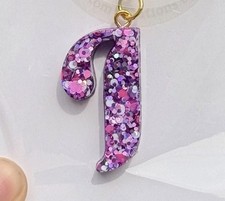 Glittery  I  Resin Keychain