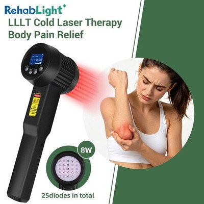8W Therapeutic Laser Treatment 808/905nm Pain Relief Machine for Back Neck Pain