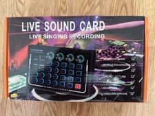 Live Sound Card Live Singing Recording
