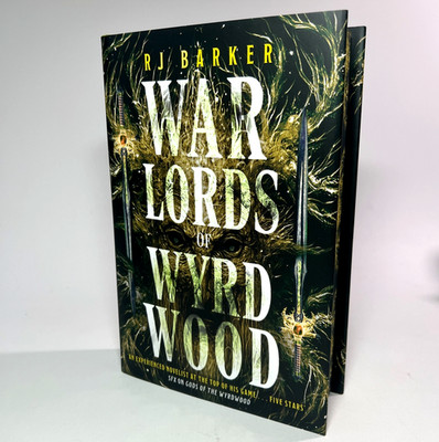 Warlords of Wyrdwood RJ Barker Hardcover Signed Numbered Broken Binding Edition