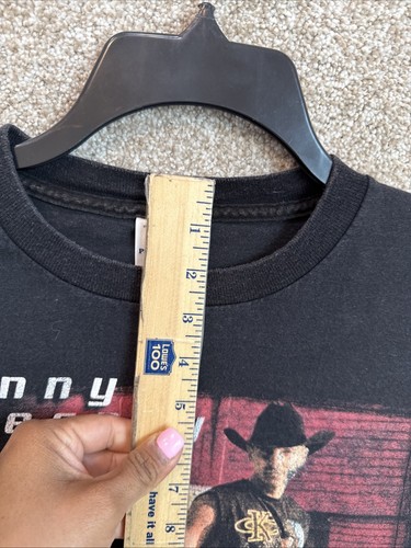 Vintage Y2k Kenny Chesney Tractors Sexy Short Sleeve Concert T-Shirt Sz Large US - Picture 9 of 15