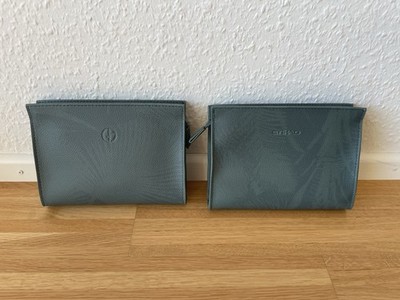 2x Ethiad Airways Amenity Kit Business Class Giorgio Armani Grün Flug Flugzeug