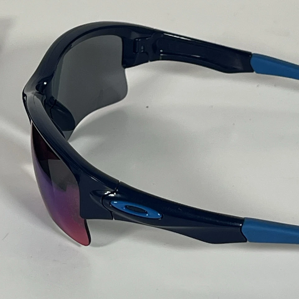 Óculos de sol Oakley Quarter Jacket 009200-04 armação marinha lente irídio vermelha positiva - Imagem 4 de 4