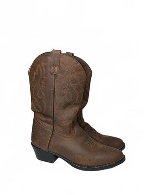 Smoky Mountain Men\'s Brown‎ Leather Cowboy Boots Size 6 D Smoky Mountain Boots – Crazy House Western Wear main image 4