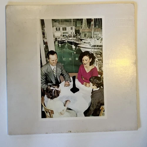 Led Zeppelin’s Presence  1976 Album Cover + Insert only! Original. Vinyl broken.