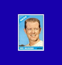 1966 Topps Jack Baldschun #272 - Cincinnati Reds - Gem Mint
