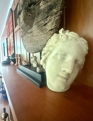 Antique Venus De Milo 1870 s Plaster Art Academy Of Italy Greek Roman Mask Bust