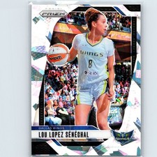 2024 Panini Prizm WNBA - Lou Lopez Senechal #121 - Ice Prizm - Dallas Wings