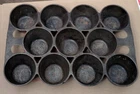 VINTAGE GRISWOLD Cast Iron No. 10 Popover Muffin Pan 948 F Erie PA USA 11 Cup