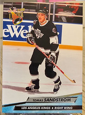 1992-93 Fleer Ultra Tomas Sandstrom #88 Los Angeles Kings