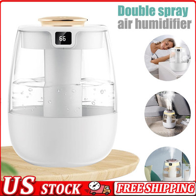 1.3L Humidifiers Ultrasonic Warm & Cool Mist LED Humidifier Top Fill for Bedroom