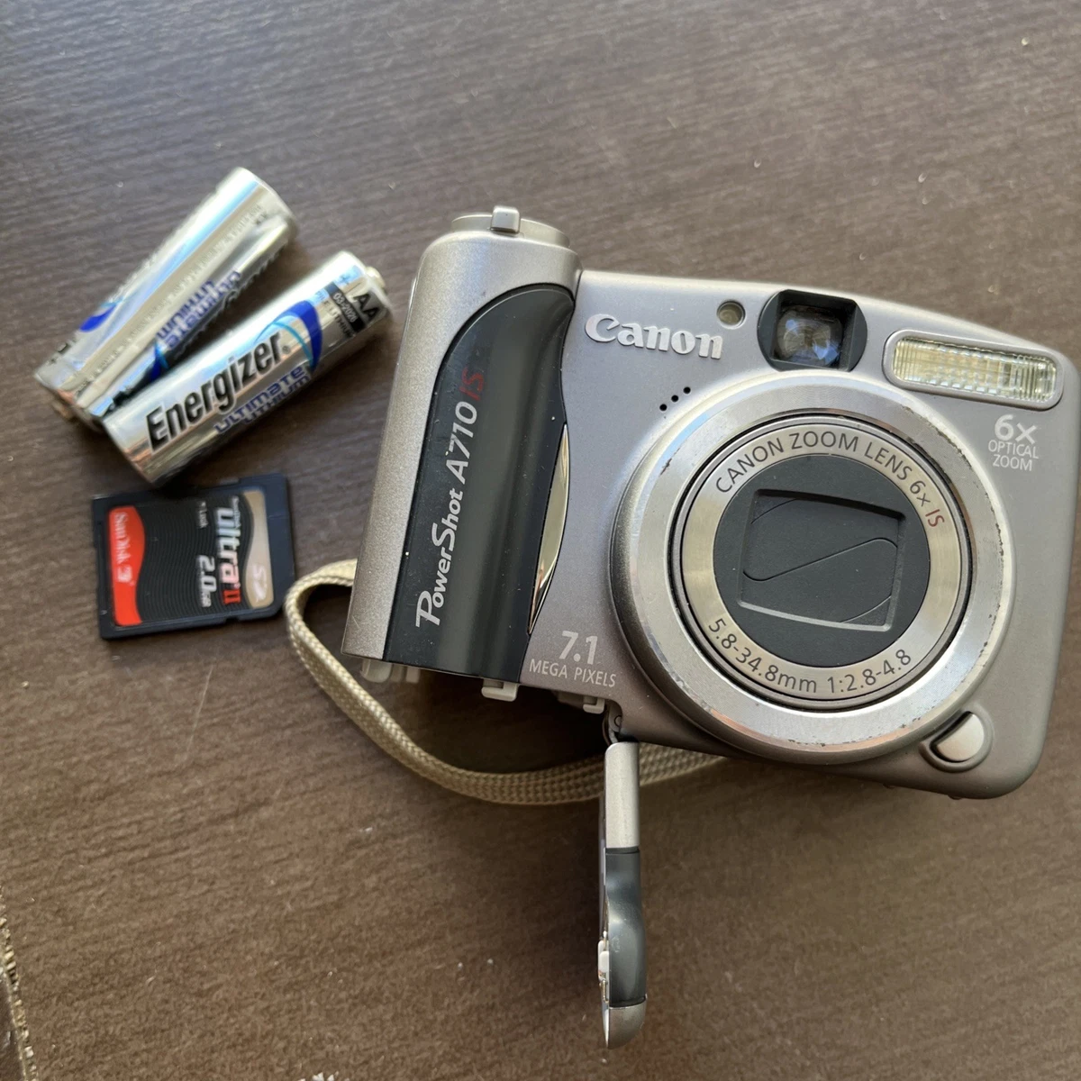 3-9.9x Canon PowerShot A720 IS Digital Cameras for sale | eBay