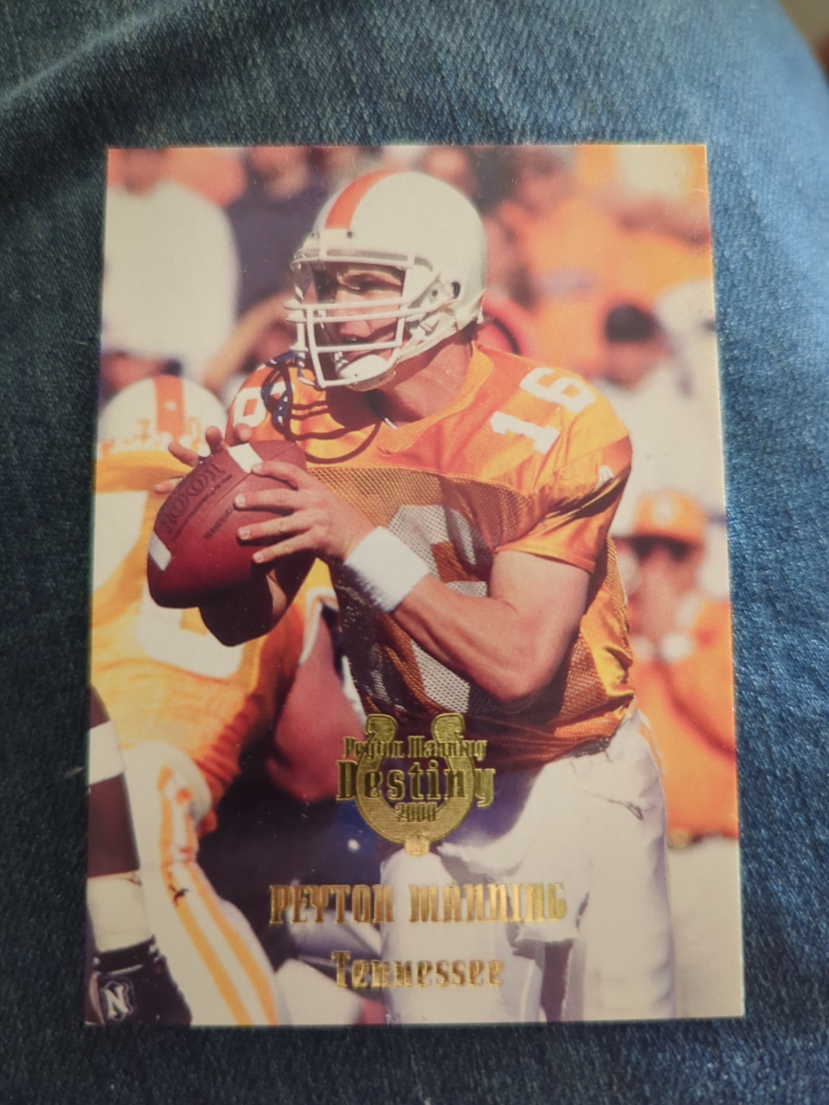 2000 Collector's Edge Destiny Football Peyton Manning #PM 36 Indianapolis Colts