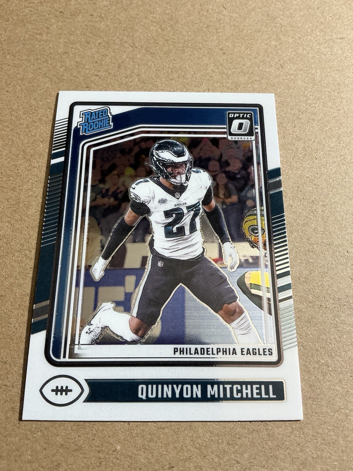 2024 Donruss Optic Quinyon Mitchell Base Philadelphia Eagles #282 Rookie