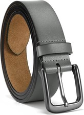 Genuine Leather Men's Belt Mens Dress Belt Casual Leather Belts for Men