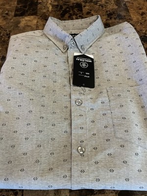 MOLOKAI Surf Co. Men's Short Sleeve Shirt Large Classic Design NWT Free Shipping