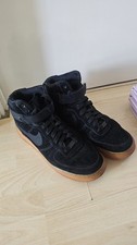 Nike Air Force 1 High '07 LV8 SuedeBlack Gum Medium Brown 9.5 UK - NO BOX