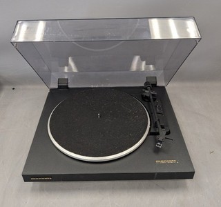 MARANTZ TT 42 Full Automatic Turntable 33/45 RPM Belt Drive In Black CD1