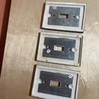 antique light switch plate ( copper color) set of 3 — photo 5
