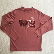 Vineyard Vines Kids Performance Long Sleeve Lacrosse Graphic T Shirt