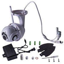 Wireless 1080P IP CCTV Camera Outdoor 5X Zoom PTZ Security Monitor IR Wall Mount