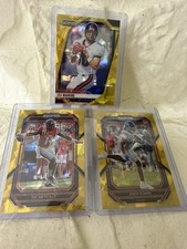 Ole Miss Gold Prizm Rookie Card Lot Eli Manning DK Metcalf Zach Evans CrackedIce