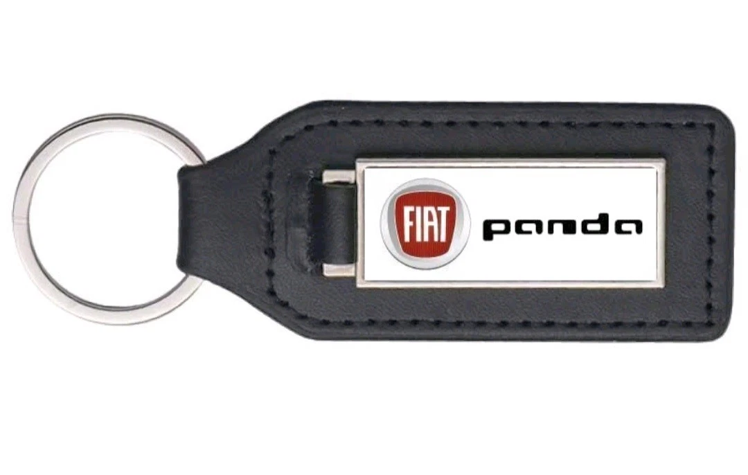 Custodia Chiavi In ABS/fibra Di Carbonio Per Fiat 500, Panda, Punto, Brava, Abarth – 3 Pulsanti, Protezione Antiurto
