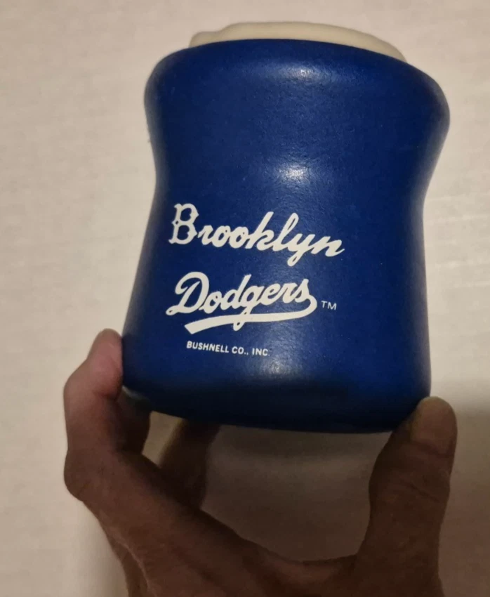 ekim BROOKLYN DODGERS vintage drink cooler Bushnell Co. blue/white
