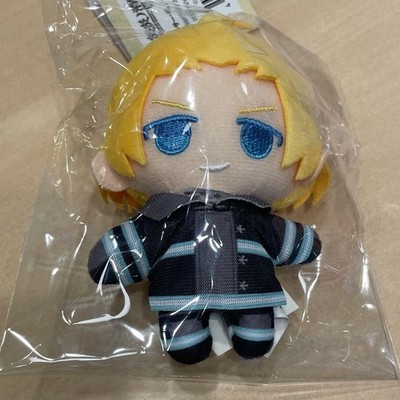 Fire Force Art Exhibition Arthur Boyle Chiinui Original Mini Plush Japan New