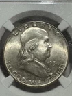 1950 Franklin Half Dollar, NGC MS64 FBL, Full Bell Lines, Free shipping