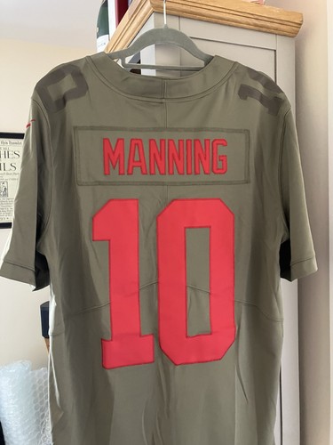 Rare Salute to Service New York Giants Eli Manning Nike Jersey Men’s Large - Picture 6 of 6