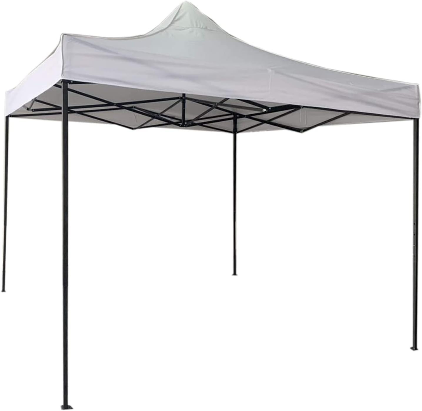 Gazebo 3X3 Pieghevole a Fisarmonica Easyflex Panna