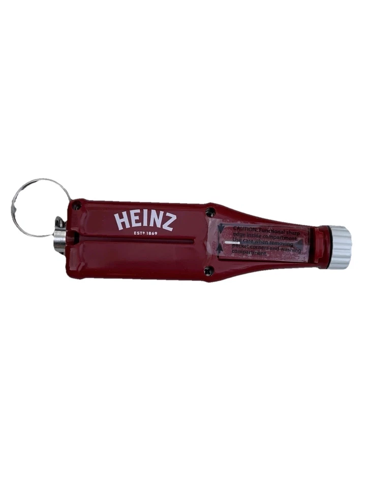 Heinz Ketchup Packet Roller Keychain Rare Novelty Collectible NEW UNUSED VTG - Image 2 of 4