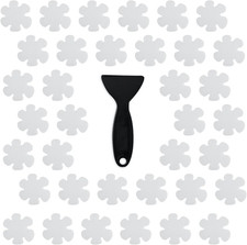 Original 36PCS Transparent Bathtub Stickers Non-Slip, Safety Shower Treads Adhes