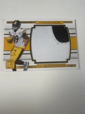 2017 Panini Pantheon JuJu Smith-Schuster Rookie 2-Color Patched /49 #MM-JU