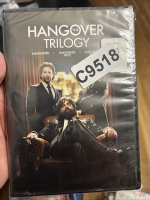 The Hangover Trilogy (DVD) Bradley Cooper, Zach Galifianakis, Heather Graham