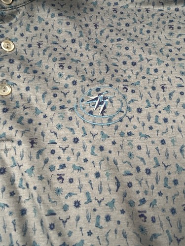 Peter Millar Polo Shirt Mens Large Summer Comfort Desperado White Golf Casual - Picture 2 of 6