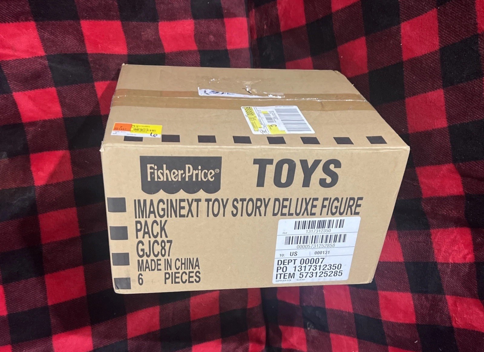 [New 2019 FULL CASE-Disney Pixar TOY STORY 4 Imaginext Deluxe Figure ( x6 PACKS)