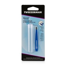 Tweezerman Mini Slant Tweezer Bahama Blue