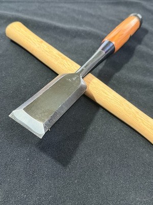 Japanese chisel Timber chisel tataki nomi 42mm Yasushi Hanyu Blue Steel#2