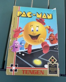 Sistema de entretenimiento Nintendo LOTE DE CAJA NES Hogans Alley, Smash TV, Pac-man, ProAm