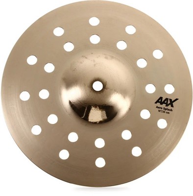 Sabian 10'' AAX Aero Splash Cymbal - Brilliant Finish
