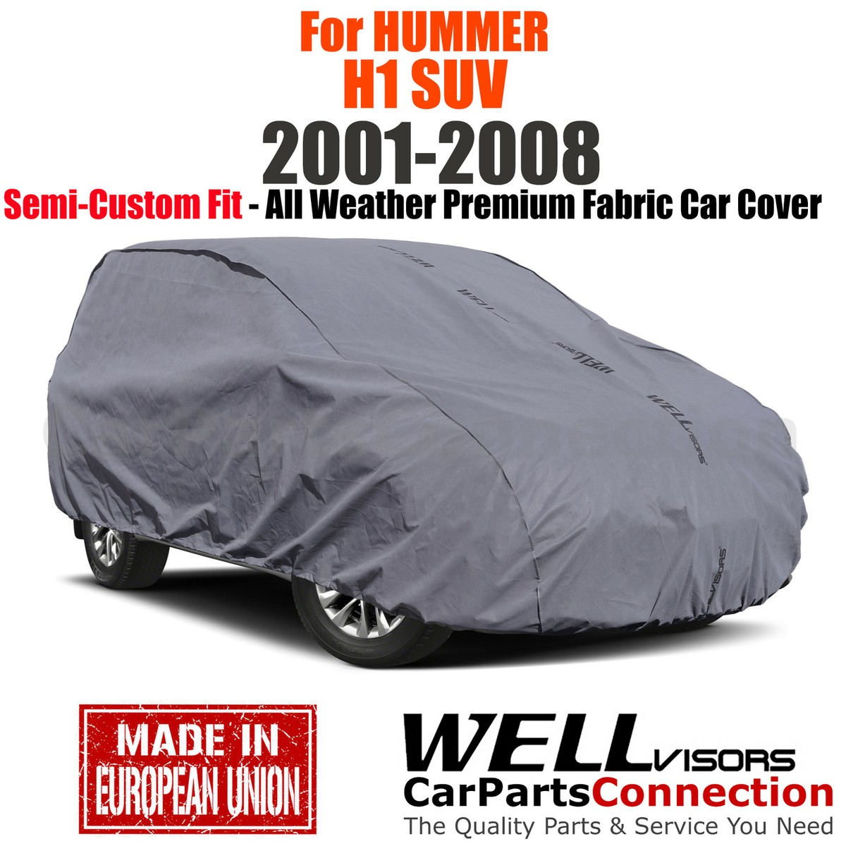 Premium All-Weather Custom Car Cover With Lifetime Warranty | Outdoor Protection For Sedan & Coupe